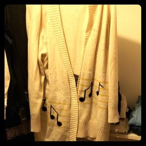 1X music cardigan by modcloth